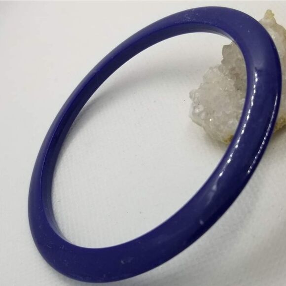 Vintage saucer blue‎ bracelet - Picture 2 of 2